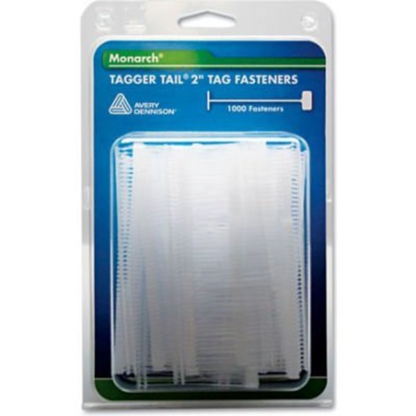 Monarch Marking System Monarch¬Æ Tagger Tail¬Æ 2" Tag Fasteners, Polypropylene, 1000/Pack 925045